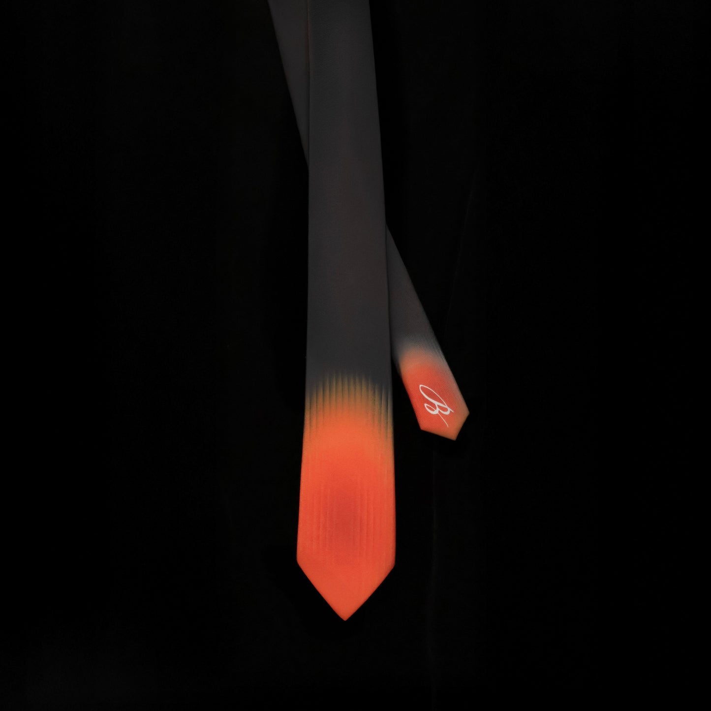 (暫無販售) - Gummy B｜B-SIGN 滌絲印花領帶 B-SIGN Printed Polyester Tie｜領帶